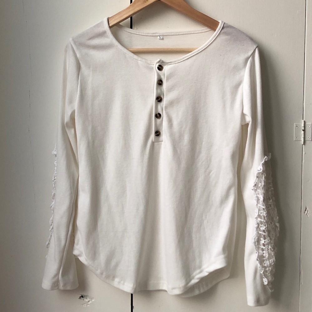 free people inspired crotchet henley